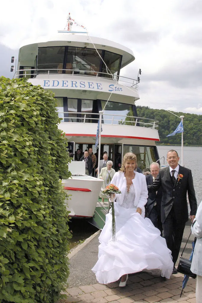 Standesamtliche Trauung auf dem Edersee